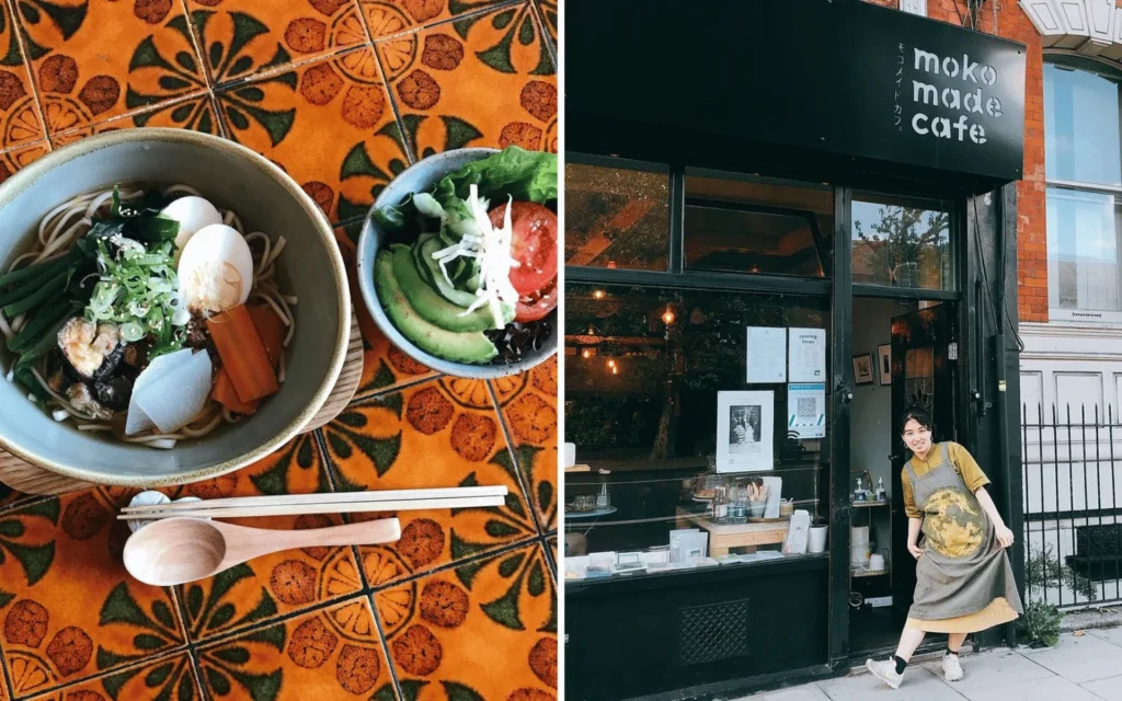 Moko made cafe. Best Japanese Cafes In London