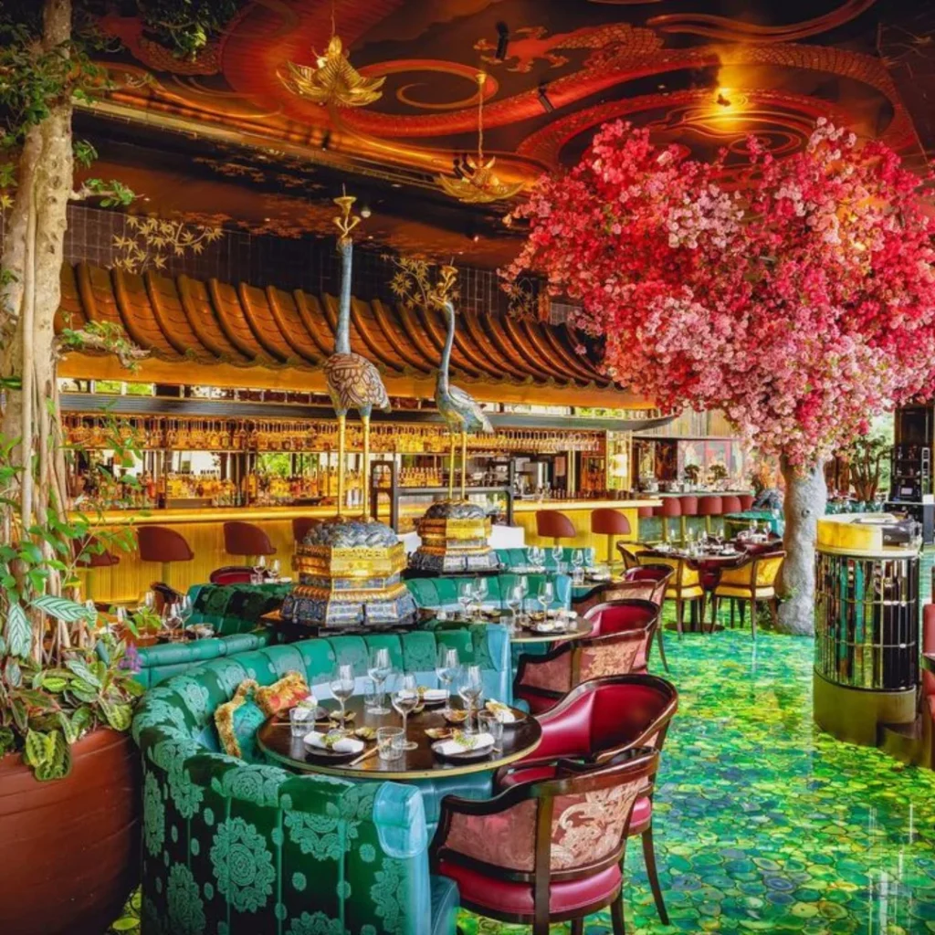 The ivy asia. Botanical-Inspired Restaurants In London