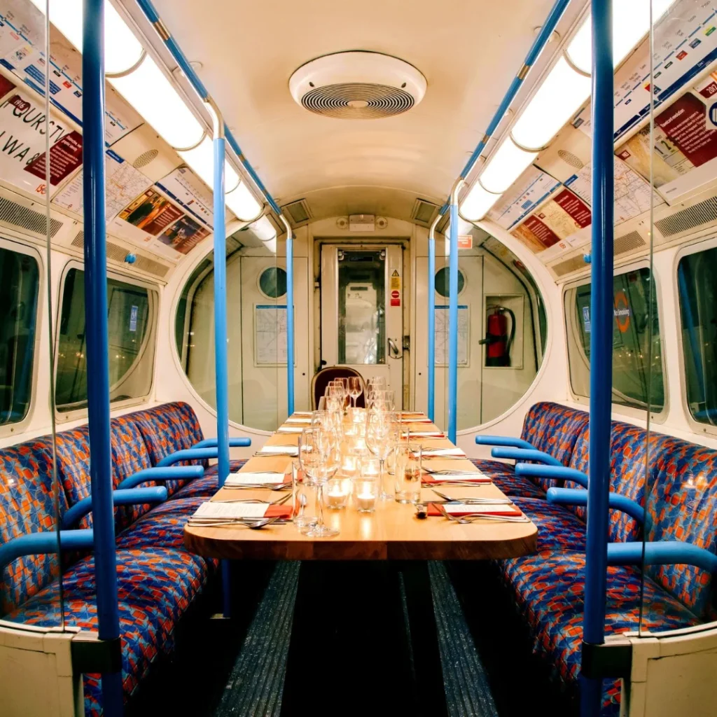 Supperclub.Tube. Immersive Dining Experiences In London