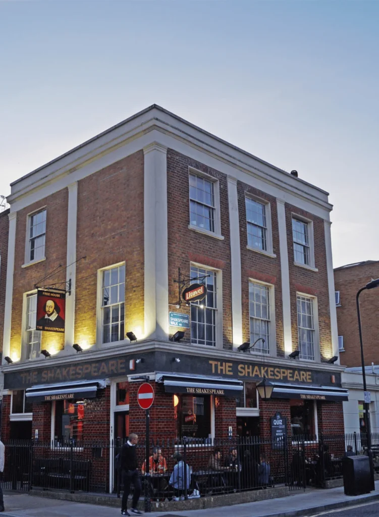 shakespeare pub