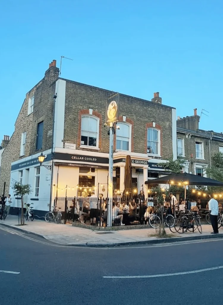The Prince George. The Best pubs in Hackney