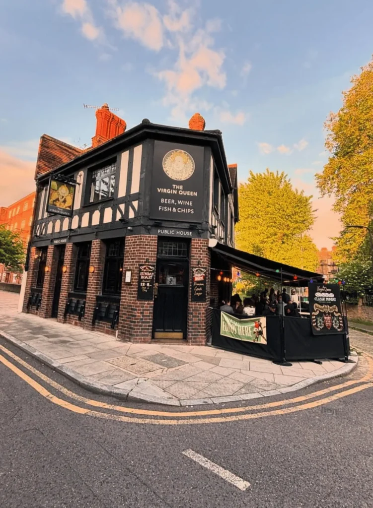 the virgin queen. Best pubs in Hackney