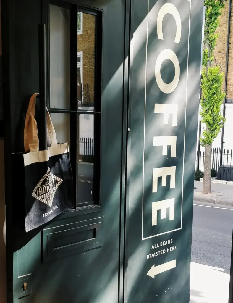 Amoret. Best Coffee In Notting Hill