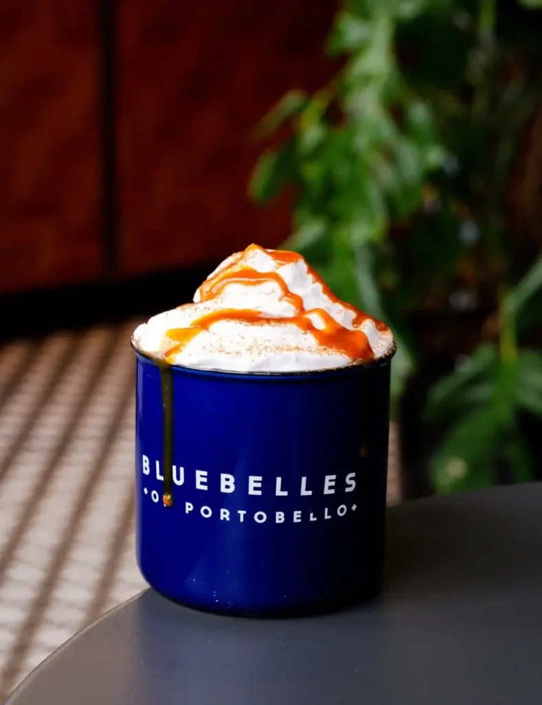 Bluebells of Portobello. Best Coffee In Notting Hill