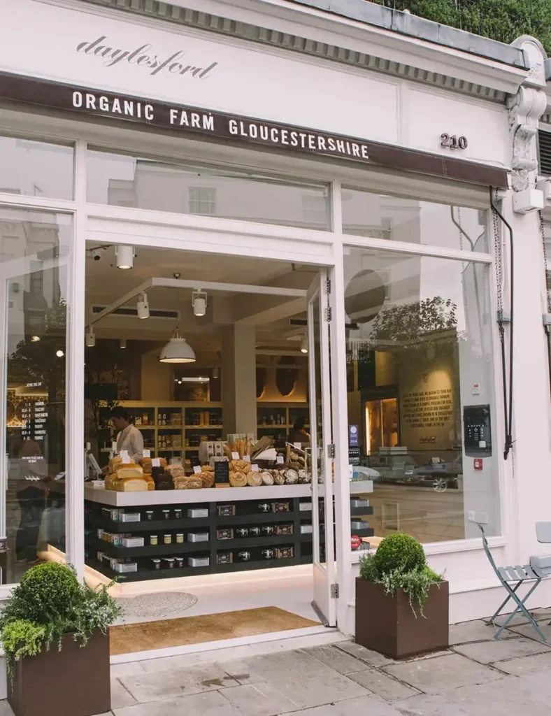 Daylesford Organic. Best Coffee In Notting Hill