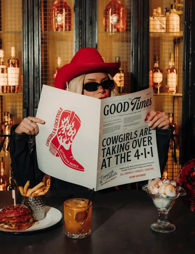 THE 411 LONDON. BOTTOMLESS BRUNCH In Islington