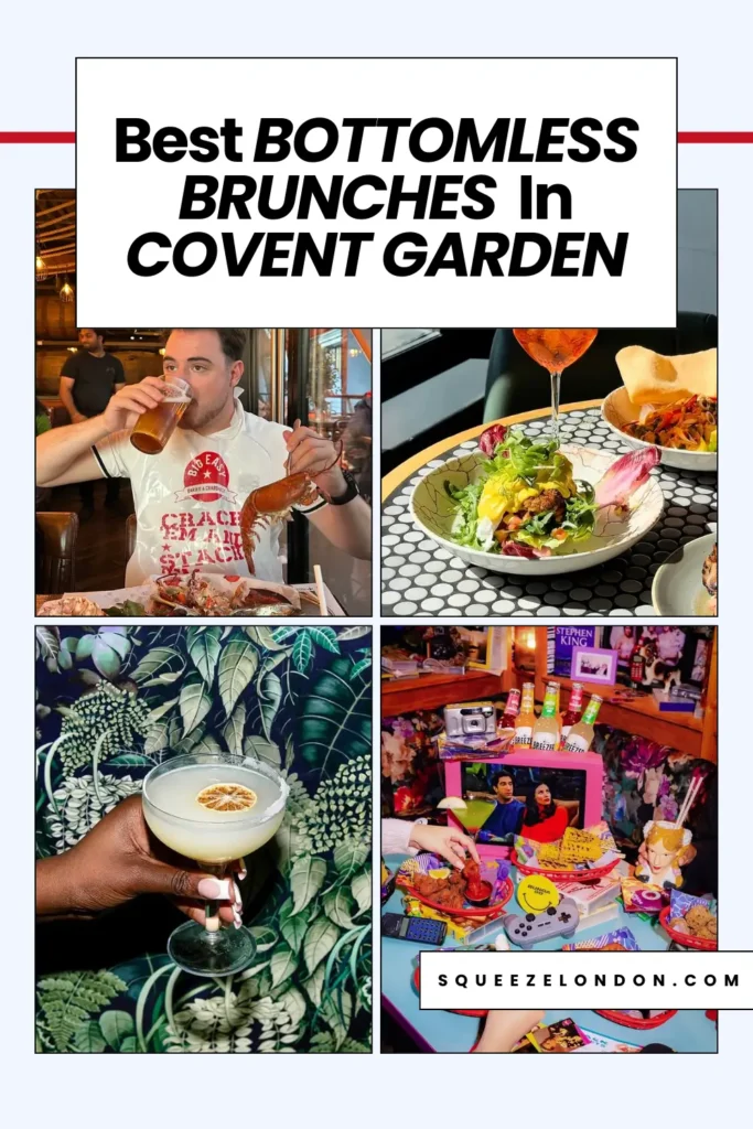 Best Bottomless Brunches In Covent Garden