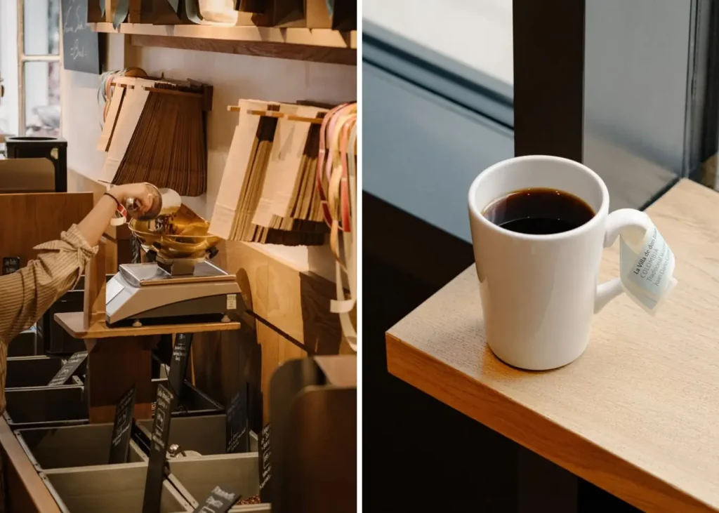 Monmouth. best cafes in Covent Garden