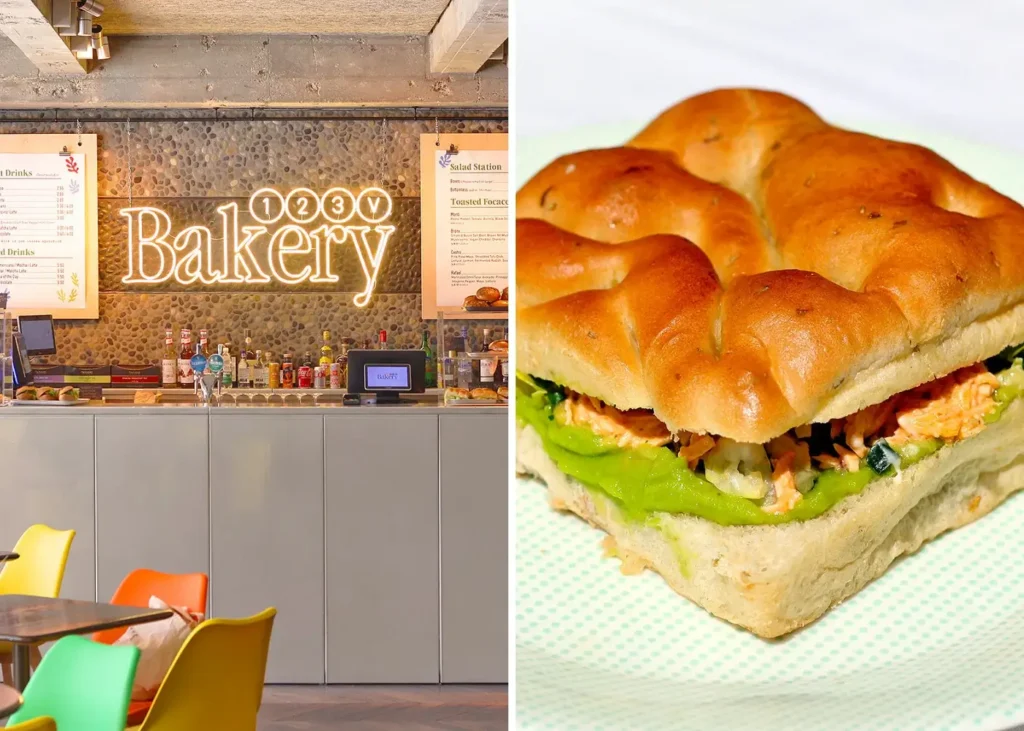 123v bakery. best vegan cafes in london