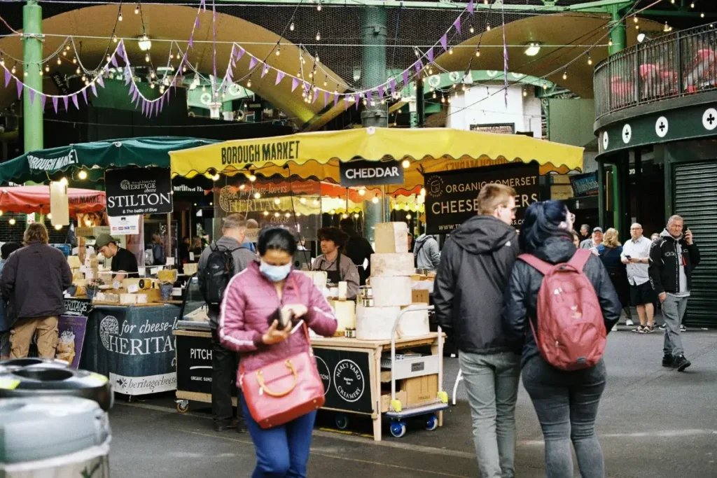 Borough Market in London